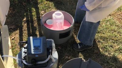 Wastewater Sampling on Duke's Campus